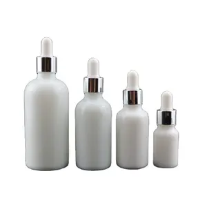 Massa Voorraad 10Ml 20Ml 30Ml 50Ml 100Ml Opaal Wit Keramische Wit Porselein Fles Voor Cosmetische serum