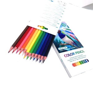 Lápices de <span class=keywords><strong>Colores</strong></span> de Madera de Alta Calidad para Dibujar y Colorear, 12 <span class=keywords><strong>Colores</strong></span>, Base de Aceite Suave 3.0, para Niños - Product Image 2