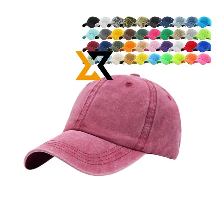 Solo operazioni B2b cappello da Baseball cotone velluto a coste Casual 6 pannelli pannello frontale di migliore qualità strutturato Sweatband Logo personalizzato