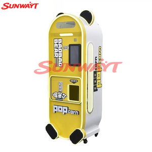 Máquina Expendedora de Palomitas de Maíz Comercial, Totalmente Automática, Inteligente, Digital, que Funciona con Monedas, con Ruedas, en Venta - Product Image 4