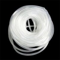 Tuyau d'eau transparent en PVC pour aquarium, diamètre intérieur 8 mm, souple et durable, tube d'eau pour aquarium, 100 m/rouleau