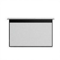 Pantalla de Proyección Motorizada Kuaige de 72 Pulgadas 16:9, de Poliéster Blanco, para Hogar y Oficina, con Control Remoto y Elevación Automática, 1 Año de Garantía