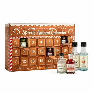 Caja de Calendario de Adviento Vacía Personalizada de 24 Días para Botellas Pequeñas de Vino y Whisky, Personalización Completa, Suministro al por Mayor - Product Image 2