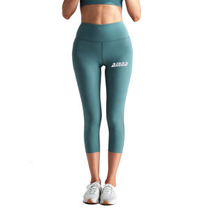 Collants de Yoga respirants, pantalons de Yoga de couleur personnalisée fabriqués au Pakistan - Product Image 2