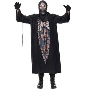 Disfraz de Esqueleto para Hombre, Novedad de Halloween, Traje de Terror para Adultos, Ideal para Fiestas, Casas Encantadas y Actuaciones Escénicas - Product Image 1