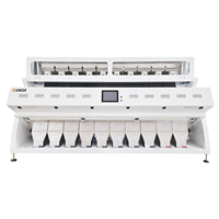 Machine de tri chromatique pour grains de café, riz, millet, plastique, sel, quinoa, myrtilles, noix, thé avec une précision de 99,99 % et une capacité de 6 à 10 tonnes