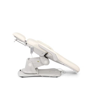 Chaise d'examen podiatrique électrique facile à utiliser avec 3 moteurs en cuir PU souple pour clinique médicale et centre de soins des pieds - Product Image 3