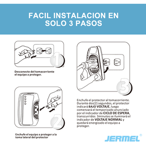 Enchufe trifásico blanco de alta calidad de 120 V y 15 A, estándar americano, para refrigerador doméstico - Product Image 3