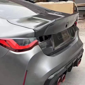 Adecuado para <span class=keywords><strong>2021</strong></span> + BMW G82 M4 G22 <span class=keywords><strong>430i</strong></span> M440i <span class=keywords><strong>M</strong></span> Sports Sedan Style Dry Carbon Fiber Tapa del maletero trasero - Product Image 6