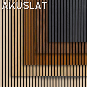 Panneaux acoustiques élégants Design moderne Panneau mural insonorisant Plafond en bois <span class=keywords><strong>Acheter</strong></span> Polyester Décoration intérieure Chêne Noir Couleur - Product Image 3