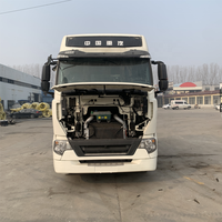 Bon marché d'occasion tracteur Sinotruk Howo T7 GNC 6*4 10 roues Transmission manuelle Euro 5 Emission 430HP en vente à chaud