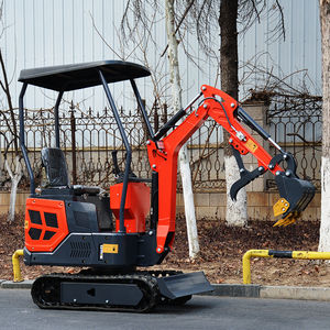 Mini excavatrice de 15 pouces à usage domestique, pilotée hydrauliquement, micro-tranchée. - Product Image 3