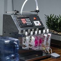 Remplisseuse semi-automatique multifonction pour sachets Doypack à bec verseur, pour jus de fruits, lait de soja, yaourt, purée de fruits