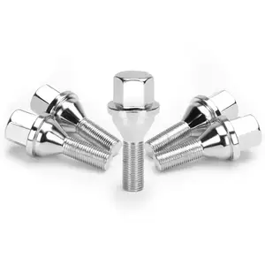 Stainless Steel Hex Wheel Lug Bolts Automotive Wheel Lugs for Cars