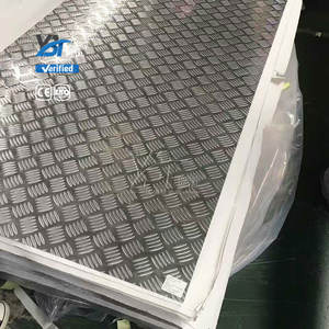 Plaque en <span class=keywords><strong>aluminium</strong></span> à motif damier 6061 6063 de 1 m de longueur, prix, épaisseur de 3 <span class=keywords><strong>mm</strong></span> à <span class=keywords><strong>80</strong></span> <span class=keywords><strong>mm</strong></span>, feuilles gaufrées 5 bar, alliage d'<span class=keywords><strong>aluminium</strong></span> 5083 5052, feuille gaufrée - Product Image 3