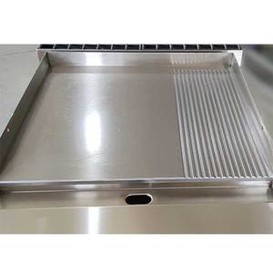 Fourneau à gaz commercial 1/3 avec casier, grand fourneau vertical pour hôtel et restaurant, fourneau à steak avec plaque en fer épaissie - Product Image 3