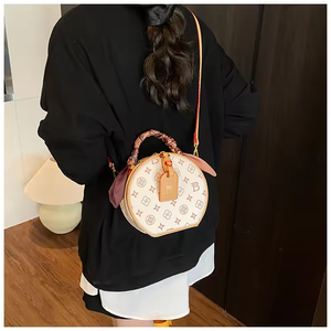 2026 High-End Women's PU Shoulder <b>bags</b> Crossbody Handbag Light Luxury Print Versatile Zipper Closure Niche Messenger <b>Bag</b> - Product Image 6