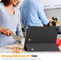 Étui de tablette antichoc en TPU pour Samsung Galaxy Tab S10 FE Plus 13,1 pouces 2025 avec support pour stylet, design et logo personnalisés