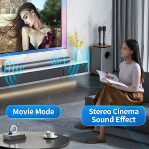 स्मार्ट ऑल-इन-वन केटीवी साउंडबार सेट वायरलेस माइक 180w हाई पावर टीवी स्पीकर समर्थन ऑप्टिकल कोएक्सियल ऑक्स यूएसबी लाइव रूम के लिए - Product Image 3
