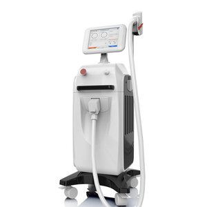 Machine d'épilation laser à diode 808 nm à prix d'usine, 4 longueurs d'onde, épileur de <span class=keywords><strong>table</strong></span> de qualité médicale 1000 W, refroidissement eau/air, écran tactile 10 pouces - Product Image 1
