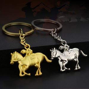 Llavero Metálico de Simulación de Carreras de Caballos, Regalo Promocional Creativo para Eventos Hipódromicos, Colgante de Poni - Product Image 3
