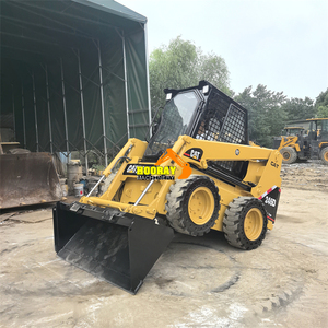 Minicargadora compacta CAT 246D original japonesa de segunda mano, 3368 kg de peso operativo, usada para construcción (CAT246D 246C) - Product Image 1