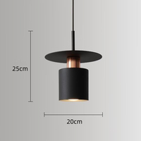 Suspension moderne pour îlot de cuisine, lampe suspendue au plafond style UFO avec finition dorée, compatible LED E27 pour chambre et restaurant