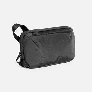 Pochette à outils compacte - Tissu X-Pac de qualité, résistant aux intempéries - Pochette administrativer OEM/ODM - Petite pochette organisatrice pour appareils électroniques et câbles - Product Image 1