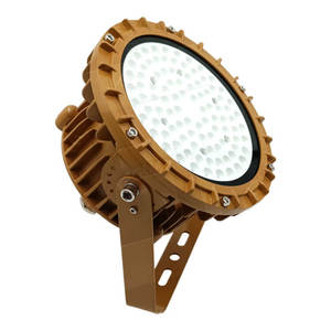 Lampe <span class=keywords><strong>de</strong></span> Canopée Extérieure Anti-Explosion LED Ronde en Alliage d'Aluminium 100W 300W 400W, Vente en Gros Usine, Certifiée ATEX IP67 - Product Image 1