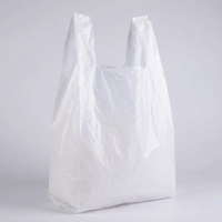 Sacs en plastique épais de qualité supérieure, sacs à main, sacs gilet pour l'emballage, sacs de vente au détail avec logos pour cadeaux et vêtements