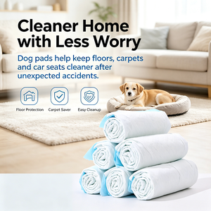Einweg-Welpen-Trainingsunterlagen Superabsorbierende <span class=keywords><strong>SAP</strong></span>-Kernmatte Auslaufsichere Hunde-Pipi-Pads für die Hausreinheit von Welpen und Senioren-Hunden - Product Image 6