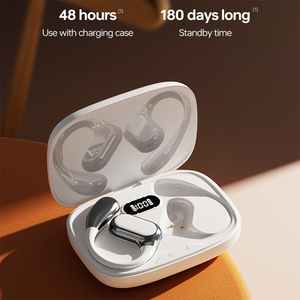 Meilleures ventes Fugle Direct Soft OWS Ear Hooks Open Ear Airbuds Q11 Plus <span class=keywords><strong>pour</strong></span> la course, <span class=keywords><strong>écouteur</strong></span>s stéréo <span class=keywords><strong>sans</strong></span> <span class=keywords><strong>fil</strong></span> BT Airpro - Product Image 3