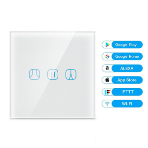 Wifi controlado de la UE/UK Tuya cortina interruptor inteligente Compatible con Alexa/Página principal de Google/IFTTT cortina interruptor - Product Image 1