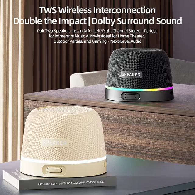 Newest Design 4 in 1 Magnetic Speaker With AI Function Wireless Charging Speaker