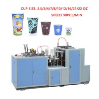 Disposable Paper Cups Machine, Cup Size 4, 7, 8, 9, 12 Oz