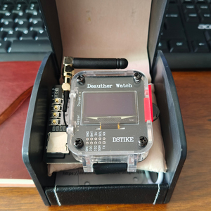 นาฬิกา Deauther รุ่น Z |   ESP8266+ATmega32u4 WiFi+BadUSB สมาร์ท<span class=keywords><strong>แฮก</strong></span>เกอร์วอทช์ รุ่นอัปเกรด บอร์ดพัฒนา สำหรับการทดสอบความปลอดภัย IoT - Product Image 3