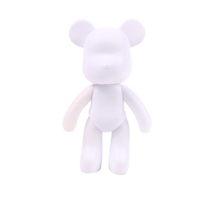 Figurine d'ours en résine vierge en gros pour la peinture et la décoration – Modèle DIY pour l'art et l'artisanat - Product Image 5