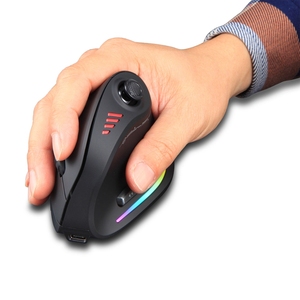 New F-18 Bán Chạy 12 Nút Lập Trình Chuột Có Thể Điều Chỉnh DPI <span class=keywords><strong>Ergonomic</strong></span> Dọc 2.4G Chuột Chơi Game Không Dây Với Phím Điều Khiển - Product Image 2