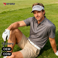 Kaos Polo Golf Berkualitas Tinggi dengan Kenyamanan Saat Bermain Golf dan Perlindungan UV untuk Pria, Grosir Partai Besar untuk Turnamen Golf