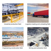 Convoyeur à bande télescopique extensible, machine de convoyage rétractable pour le chargement de conteneurs de camions en quai et la manutention de marchandises