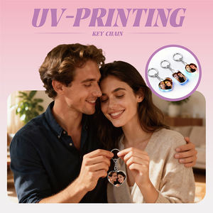 Llaveros LED 3D Personalizables con Impresión UV para el Día de San Valentín, Regalos Románticos Únicos para Aniversario, Llavero Luminoso Personalizado para Parejas - Product Image 1