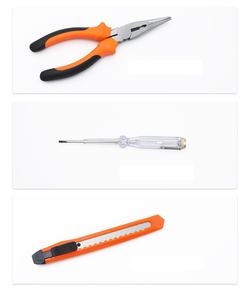 Juego de Herramientas Domésticas de 23 Piezas, Alicates de Corte de Acero al Carbono con Caja de Almacenamiento, Accionamiento Manual, Garantía de 1 Año - Product Image 5