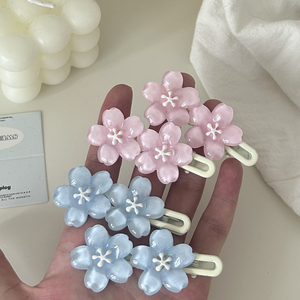 Hot Selling Wholesale Multi-Style Exquisite Series Cute <b>Flower</b> Hairpin <b>Sweet</b> Style Fashion Girl's Hairpins Light Luxury Jewelry - Product Image 4
