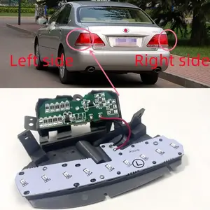 Pour Toyota Crown 12e génération 2005-2009 LED arrière extérieur <span class=keywords><strong>feu</strong></span> arrière support de <span class=keywords><strong>lampe</strong></span> <span class=keywords><strong>feu</strong></span> de conduite ampoule de frein accessoires de lumière de voiture - Product Image 6