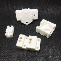 Isolateurs en céramique d'alumine personnalisés en porcelaine de talc, composants haute fréquence, pièces céramiques pour chauffage électrique