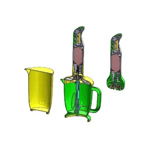 Molde de inyección de moldeo por soplado personalizado, silicona transparente de goma ABS de PVC para Molinillo, contenedor para hornear, alfombrilla de alta visibilidad - Product Image 1