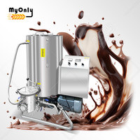 MY 30kg Petite machine à raffiner le chocolat Moulin à chocolat avec boule