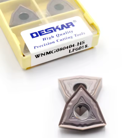 DESKAR ЧПУ WNMG080404-HS/WNMG080408-HS LF6018 карбидные вставки для токарного станка, инструменты для токарного станка, токарный инструмент