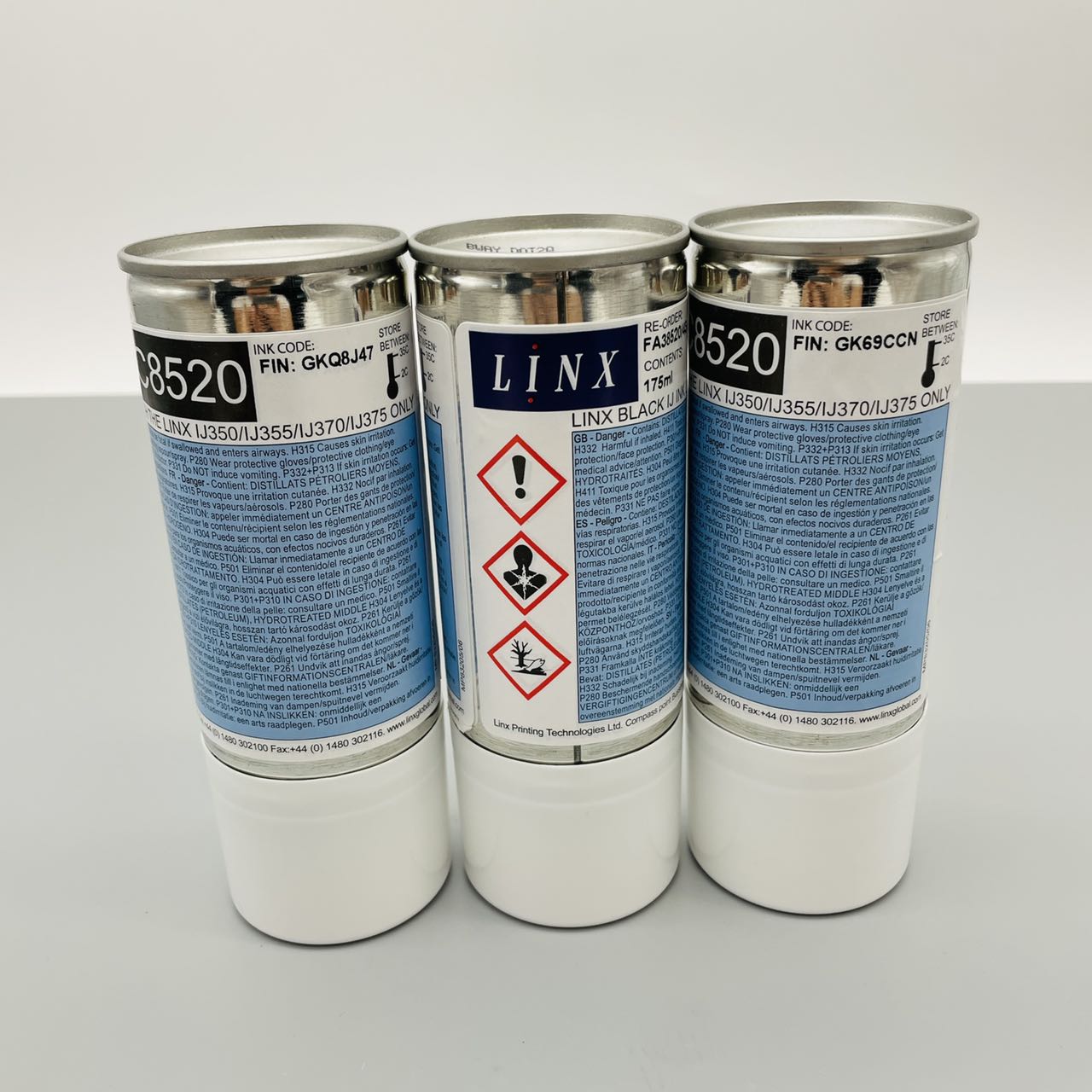 Linx Black Ink LC8520 - Solvent Mürekkep ile Inkjet Yazıcı Uygulaması
