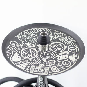 <span class=keywords><strong>Chicha</strong></span> Moderne de Luxe Unique au Design Traditionnel Marque d'Usine Narguilé de Haute Qualité avec <span class=keywords><strong>Tuyau</strong></span> en Verre Laqué - Product Image 4
